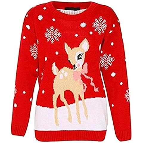 FASHIONGYAL UK B78 Unisex Christmas Jumper Cover