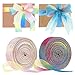 2 Stück Organza Bänder, Regenboge Deko Schleifenband, Schimmer Sheer Seidenband, Transparentes Schleifenband, zum Basteln, Hochzeit, Geburtstag, Weihnachten, Geschenkverpackung Organza günstig Kaufen-2 Stück Organza Bänder, Regenboge Deko Schleifenband, Schimmer Sheer Seidenband, Transparentes Schleifenband, zum Basteln, Hochzeit, Geburtstag, Weihnachten, Geschenkverpackung