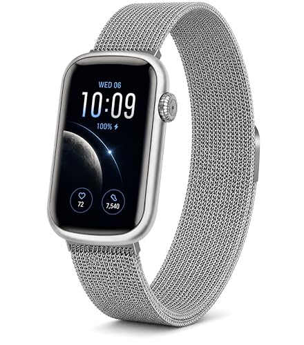 Image of MorePro Health Fitness Tracker, 24 /7 Heart Rate Monitor with Blood Pressure, Blood Oxygen, Sleep Tracking, IP68 Waterproof Activity Trackers with Step Counter, Compatible with iOS Android