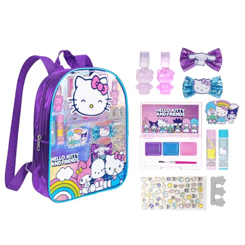 Hello Kitty Backpack Makeup Set with Cosmetics & Accessories Ages 3+