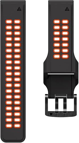 Miniatura 5 de Bandas de silicona para Fenix 6, correa de liberación rápida de 0.866 pulgadas para Fenix 7, Fenix 5 Plus, Fenix 6 Pro, correa de repuesto para