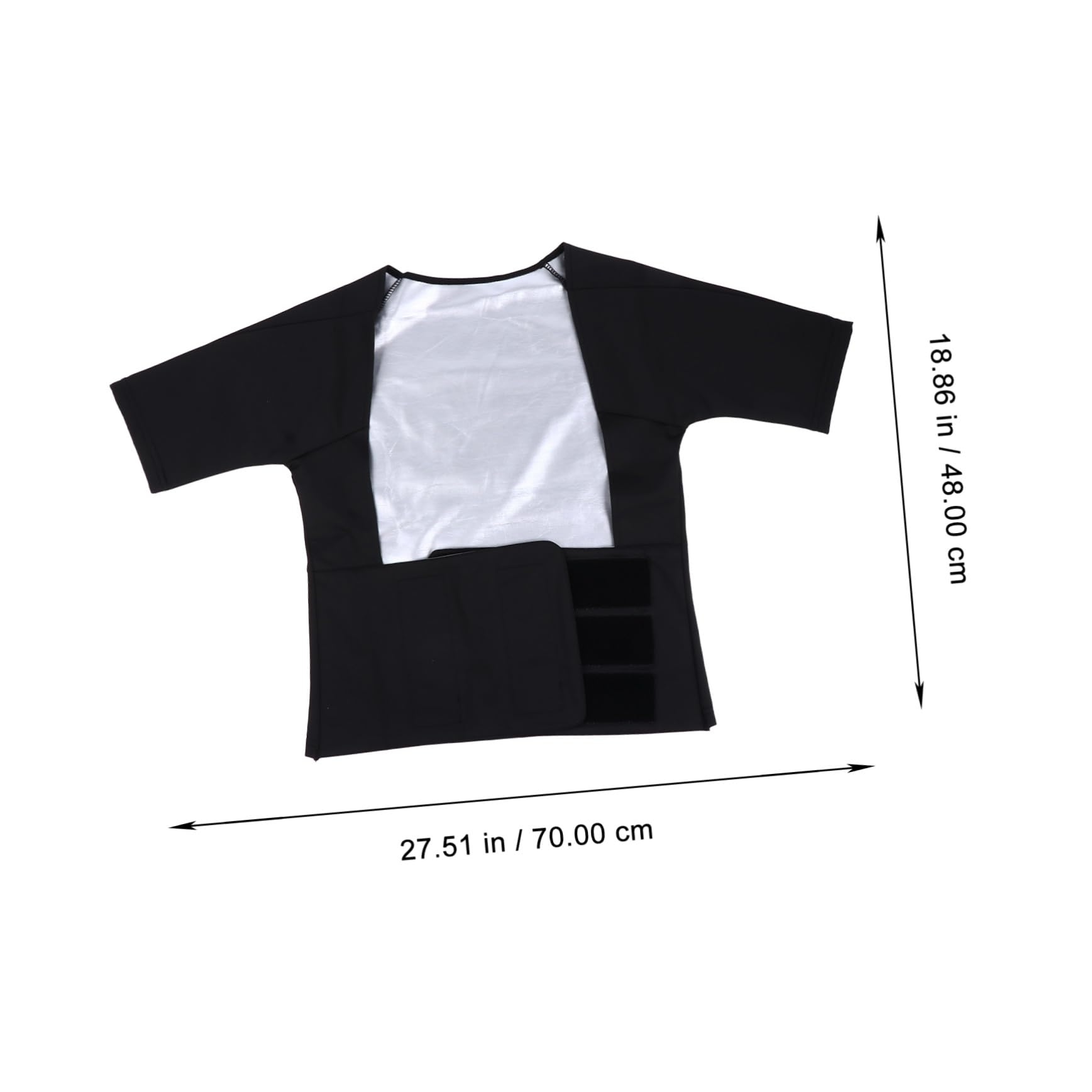 Gatuida Maglia Compressiva per Sudore e Dimagrimento T-shirt per Allenamento in Tessuto Leggero Adatta per Fitness e Palestra con Design Flessibile e Adattabile