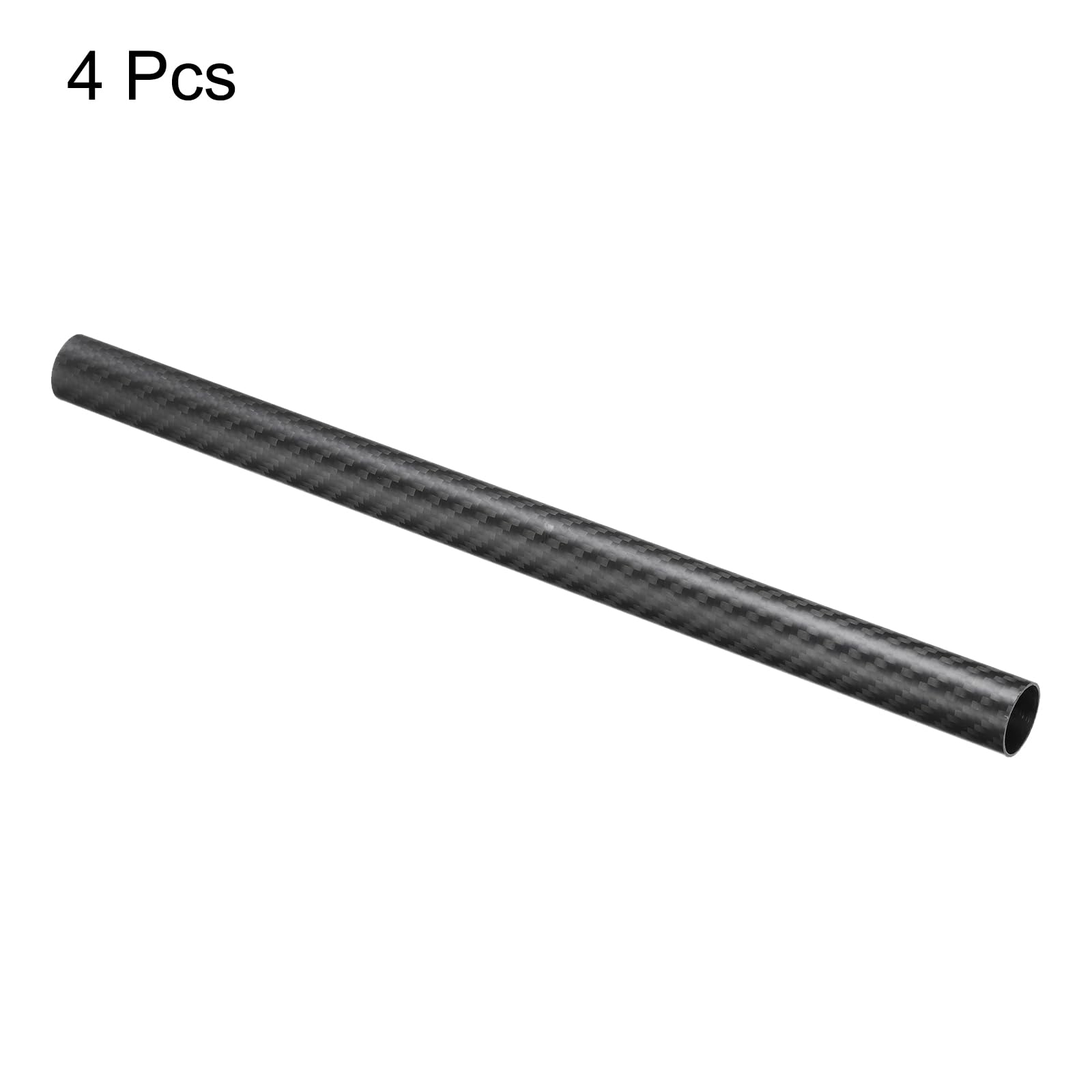 Tubo In Fibra Di Carbonio 6x8x330mm - Per Droni RC, Aeromodelli E Fai Da Te | Superficie Opaca 3K - Foto 7