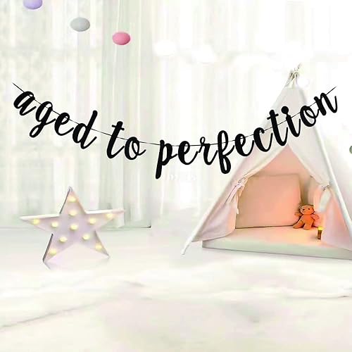 Miniatura 2 de Cartel envejecido a la perfección, para decoraciones de fiesta de cumpleaños, cartel de hito, letrero de accesorios de fiesta de aniversario