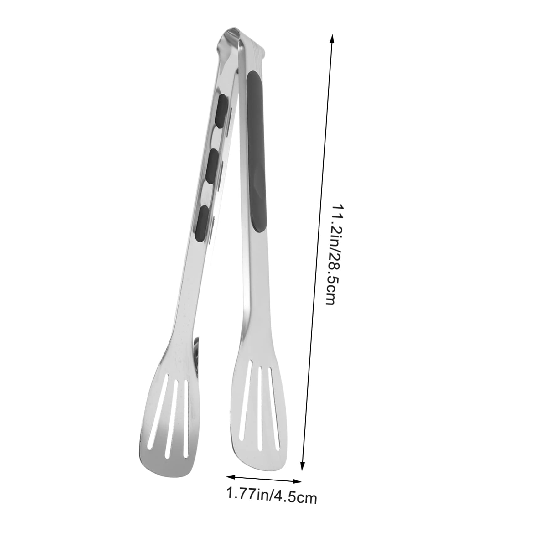 OUNONA Multi Functional Charcoal Serving Tong Food Tongs for Bbq Outdoor Grilling Kitchen and Parties and Comfortable Grip Material