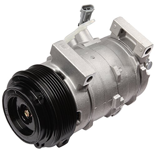 Image of ECCPP AC Compressor for Chevrolet Express 1500 2500 3500 4.3L 2008-2009 | for GMC Sierra Savana 2500 3500 4.3L 5.3L 6.0L 6.6L 2003-2013 Fast Cooling AC Compressor with Clutch