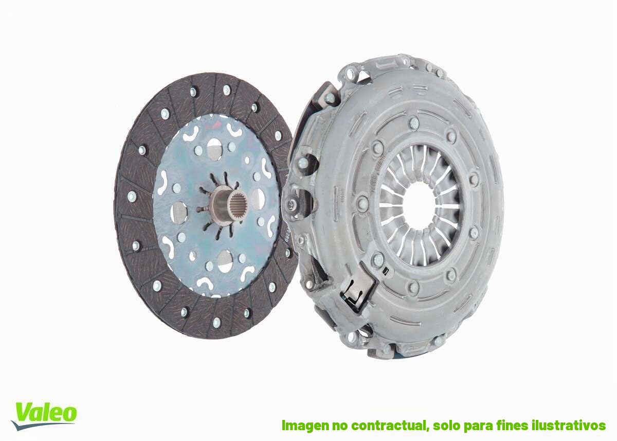 Valeo Kit de Embrague 828118 - Con Tapa, Con Disco
