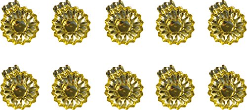 Riffelmacher & Weinberger Support bougies pour sapin de Noël, 10 pièces, doré Cover