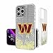 Keyscaper Washington Commanders Text Backdrop Design Glitter Case for iPhone
