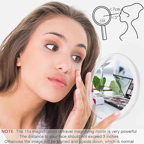 B Beauty Planet Specchio portatile con manico a