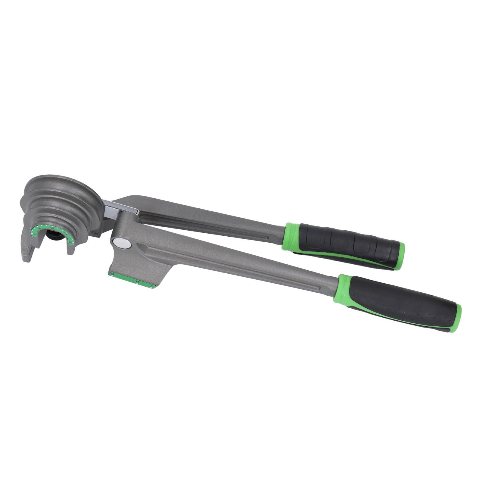 Pipe Tube Bender, 3 in 1 1/4 3/8 1/2 Inch Pipe Tubing Bender for Copper Aluminum, 180 Degree, Comfortable Grip, for HVAC Air Conditioning