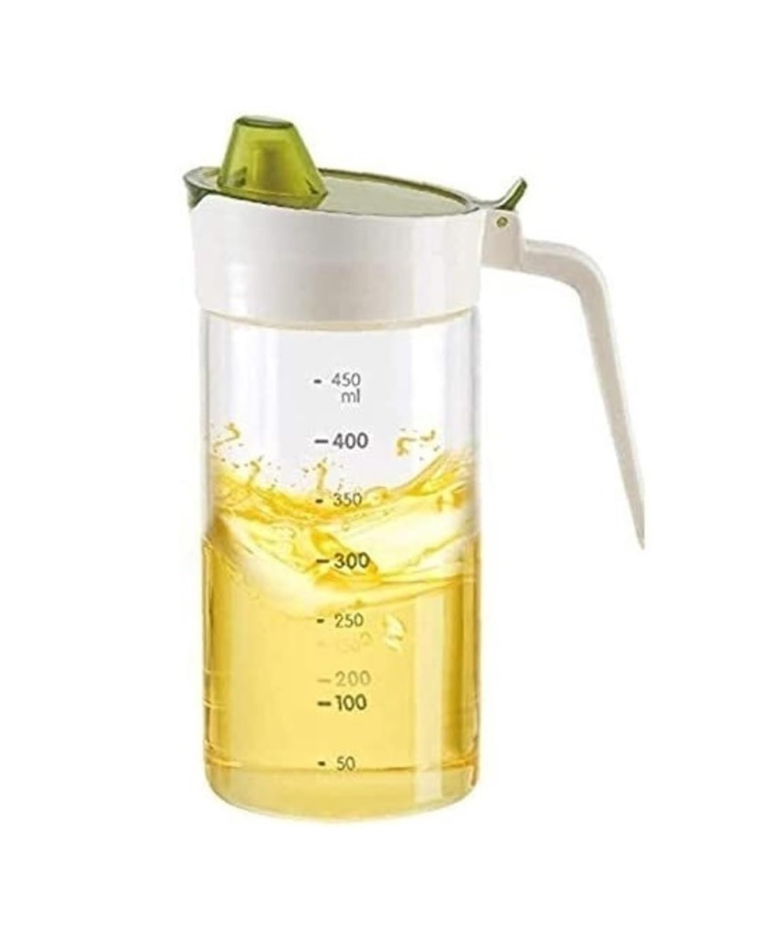 Dispensador de Aceite y vinagre NP, Botella de Aceite y vinagre Visible, de Calibre Ancho, con tapón antisuciedad, para vinagre, Salsa de Soja y aderezo para ensaladas.