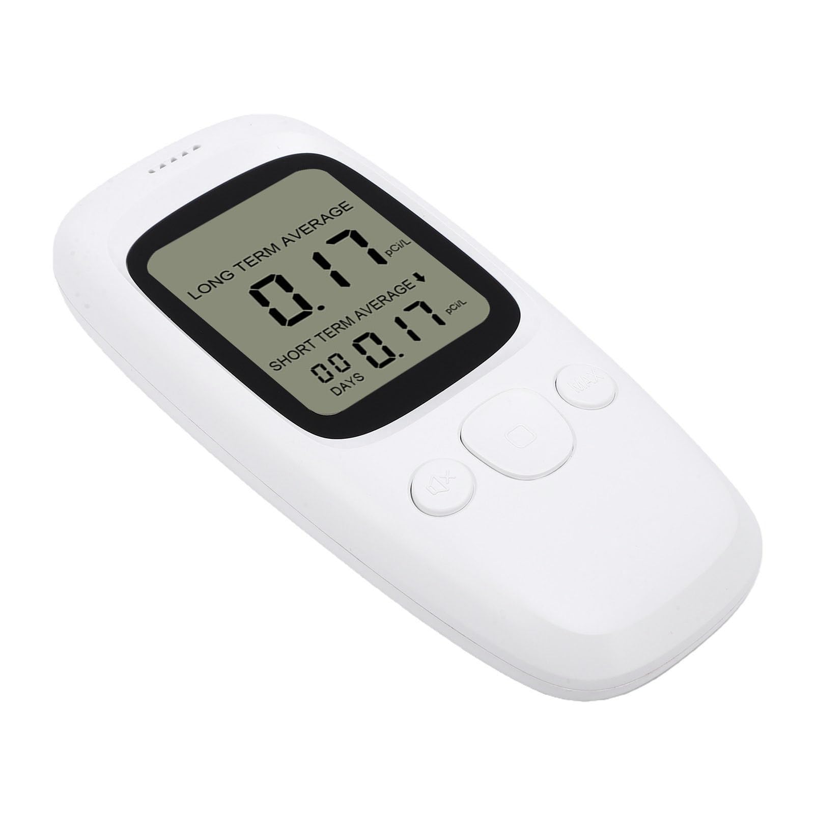 Annadue Rivelatore di Radon Portatile 0-270pCi/L con Sensore Ionico, | Monitor digitale per radon, display LCD, uso domestico, con archiviazione dati, per camera da letto, seminterrato, ufficio,