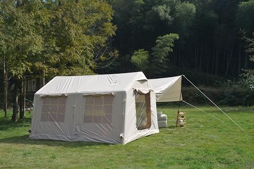 Carpa inflable para camping 9.8x13ft para 6 personas miniatura 4