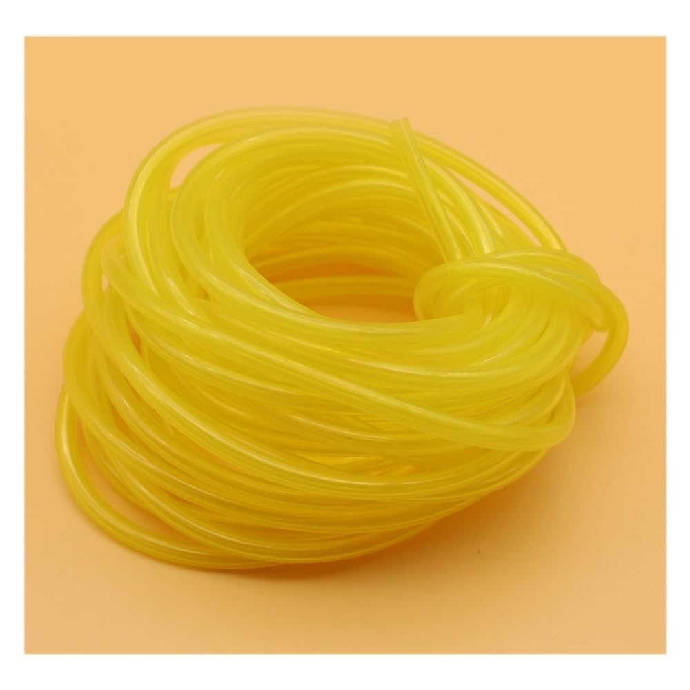 Manguera de Combustible 10 m (3 mm x 5, 1/8" 3/16"), Apta for cortacésped, Motosierra y soplador (9,7 m)