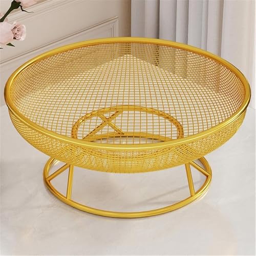 Frutero de diseño elegante negro con estructura reforzada para centro de mesa 5