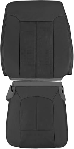 U.S.AutoSeatCover 2011 2012 para Ford F250 F350 Lariat - Fundas de asiento de cuero para pasajeros