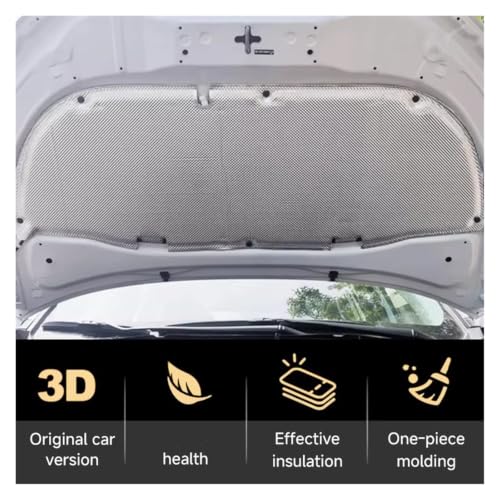 Coussin isolant moteur pour VW Touareg 7P 2010-2018 tapis capot - 6
