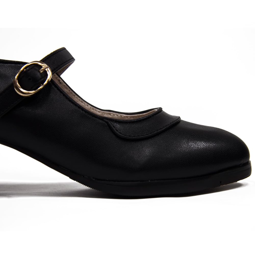 Zapatos de Baile Flamenco Doble Suela con tacón Cubano