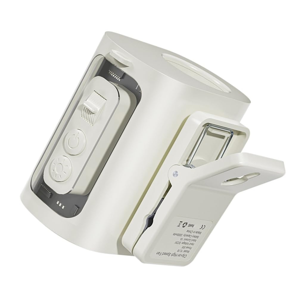 Ventilateur portable rechargeable USB silencieux pour vos nuits d'été