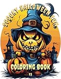  Spooky Halloween Fun Coloring Book V.1: A Creative Adventure for Kids with Friendly Ghosts, Pumpkins, and More