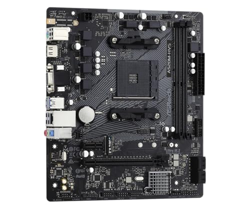 Image of ASRock A520M-HVS AMD A520 Micro ATX Motherboard | AM4 Socket | DDR4 4733+ OC | Ultra M.2 PCIe Gen3 x4 | HDMI 4K | USB 3.2 Gen1