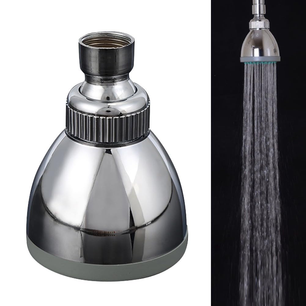 Convenient Swipe Clean Nozzles on This Showerhead for Easy Maintenance