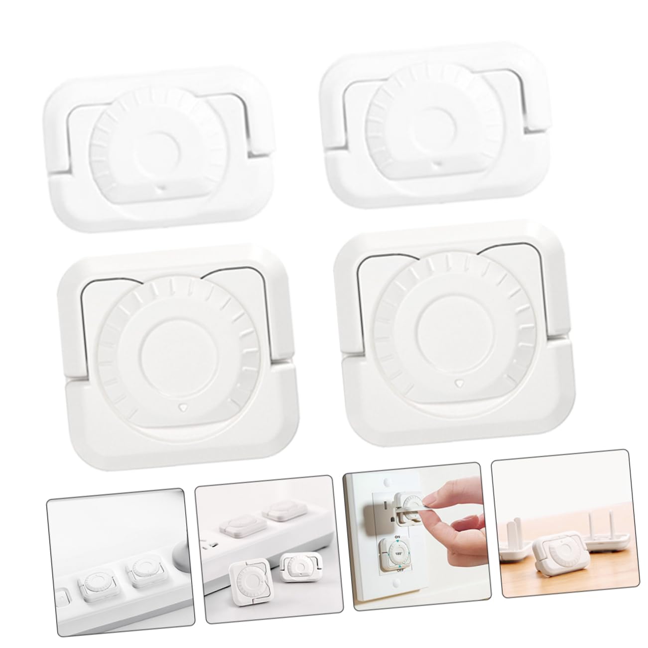 Gadpiparty 120stücke Steckdosensicherungen Für Mädchen Sicherer Schutz Vor Stromschlägen Einfache Handhabung Für Erwachsene Langlebiges Material Für Haushalte Mit Mädchen Und