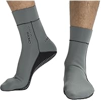 Cressi Black Neoprene Socks Resilient - Chaussettes en Néoprène Premium