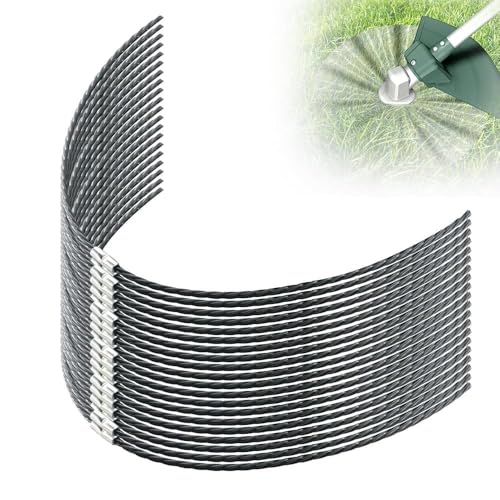 yotutun 20 Piezas F016800431 Hilos para Desbrozadora Bosch AFS 23-37, Bobina de Desbrozadora Rosca de Corte Fuerte Línea de Repuesto Hilo para Desbrozadora de Cepillos 37 cm × 3,5 mm