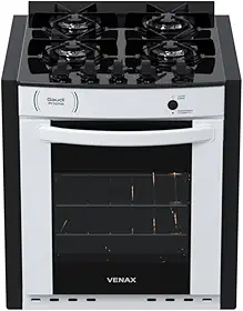 Fogao A Gas De Embutir Gaudi Prisma Vitreo Bl 4q Branco Gas Glp