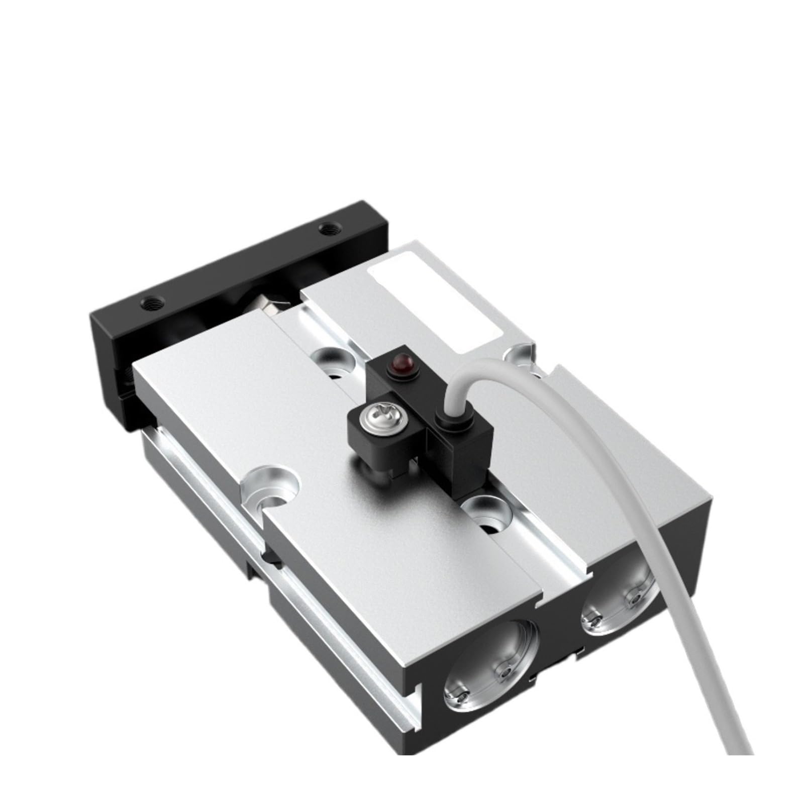 DEBLAN Cilindro neumático de Doble pistón y Doble Eje, Cilindro Doble con imán TN32*40-S, Empuje 56 kg, Carrer 40 mm