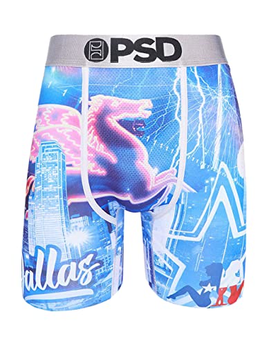 PSD Men's Stars At Night Boxer Briefs, Blue, XL