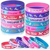 Usi Multipli: I nostri bracciali in silicone unicorno sono adatti per vestirsi, feste a tema, compleanni, baby shower, riunioni di famiglia, fitness, sport, giochi, organizzazione, concerti, lauree e uso quotidiano.