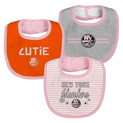 Outerstuff NHL New York Islanders Unisex Baby Fair Catch 3 Piece Set One Size