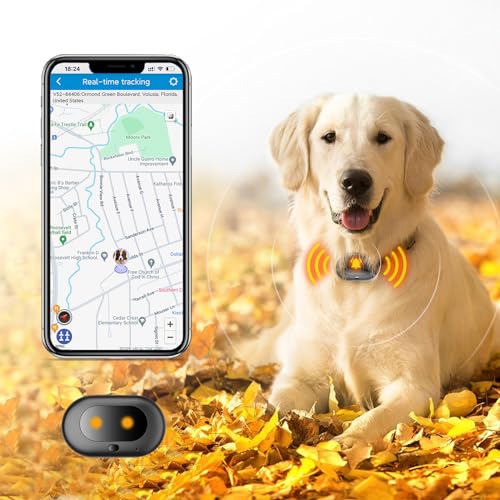 Gps 4g Tracker Health Monitoring for Dog with Led Light Upsounding Waterproof Gps Location Smart Pet Activity Tracker Super Long Standby Time Unlimited Range Use for Dogs Collar Cucciolini Doodles Gps 4g tracker health monitoring for dog with led light upsounding waterproof gps location smart pet activity tracker super long standby time unlimited range use for dogs collar cucciolini doodles