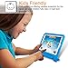 Fintie Case for iPad 6th / 5th Generation (2018 2017 Model, 9.7 Inch), iPad Air 2 / Air 1 (9.7 Inch) - Kiddie Series Light Weight Shock Proof Convertible Handle Stand Cover Kids Friendly, Blue