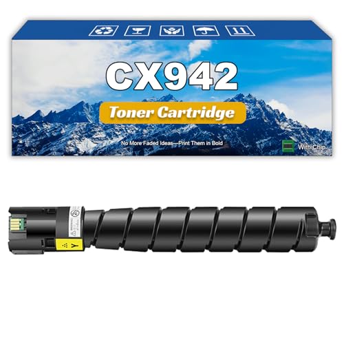 Toner Jaune Compatible 83D0HK0 83D0HY0 pour Impression Laser Lexmark CX943