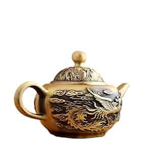 銅器  双龍酒壺  茶壺  家庭  茶道 工芸  置物 銅器 双龍酒壺 茶壺 家庭 茶道 工芸 置物