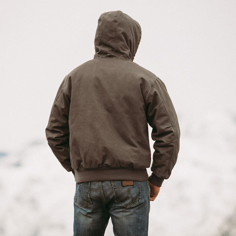 Image of DRI DUCK Cheyenne Men's Cotton Canvas Hooded Work Jacket, 5020