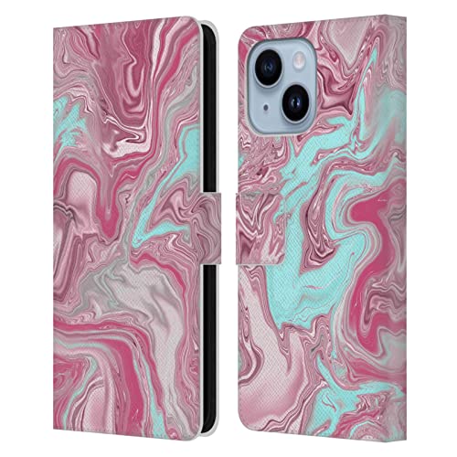 Étui en cuir iPhone 14 Plus LebensArt haut de gamme