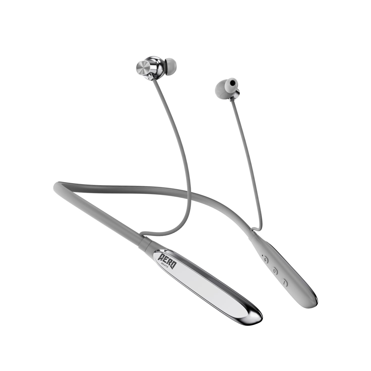Aero Fantasy Wireless Neckband with 40HRS Playtime, Bluetooth 5.4, Type-C Fast Charging. (Grey)-image-45