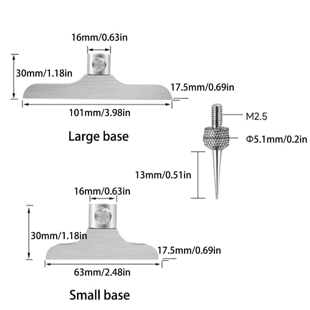 12,7 mm/25,4 mm Digital Electrónico Profundo Medidor de Profundidad Medidor Micrómetro