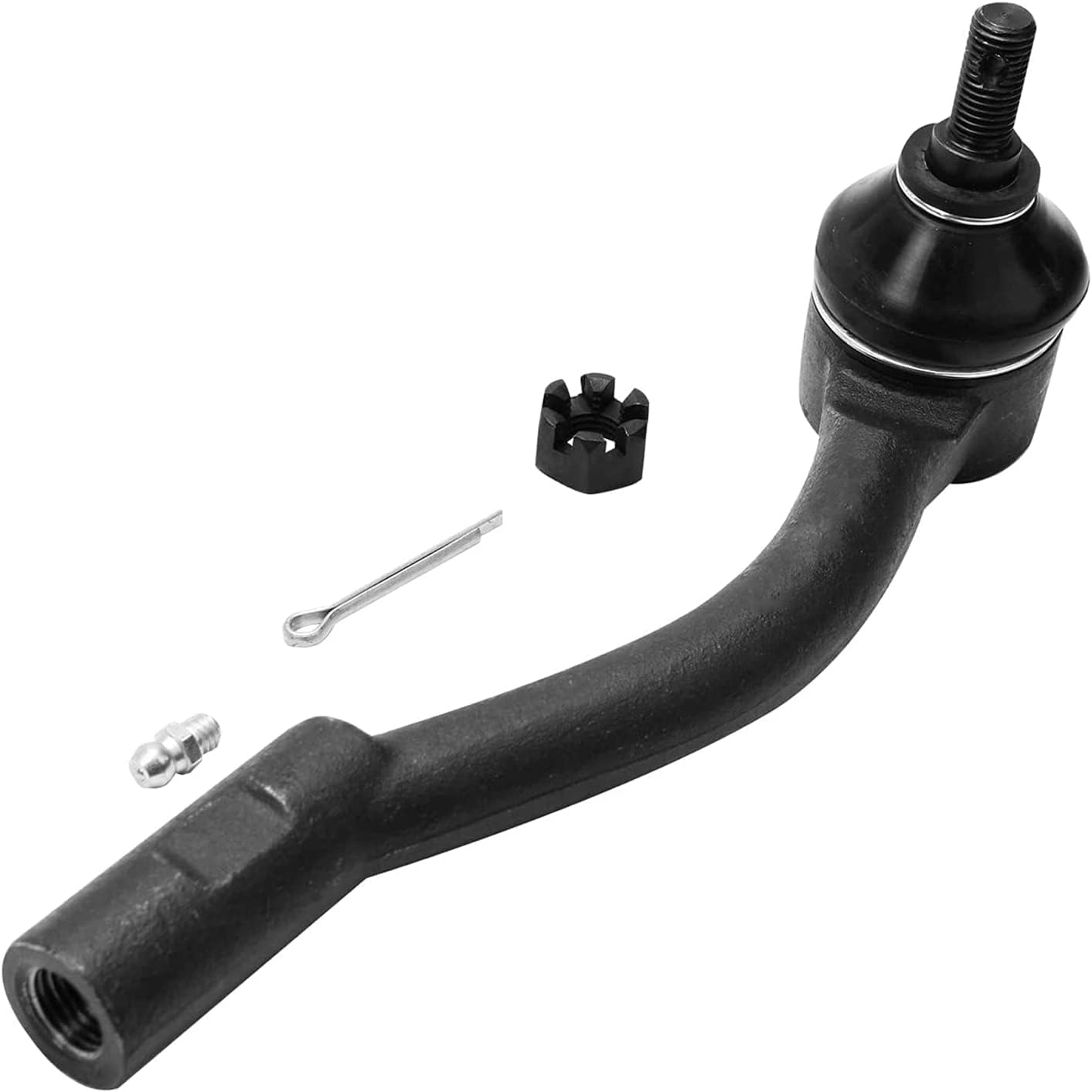 Detroit Axle - Front Outer Tie Rods and Sway Bar Links Replacement for 2006-2011 Hyundai Accent - 4pc Set