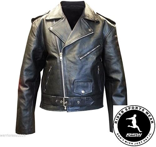 Motorbike Black Biker Leather Jacket 
