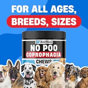 No Poo Chews for Dogs - Coprophagia Deterrent for Dogs - Stop Eating Poop for Dogs - Dog Poop Eating Deterrent - Forbid Stool Eating Deterrent for Dogs with Probiotics & Enzymes for Digestive Health No Poo Chews for Dogs – Coprophagia Deterrent for Dogs – Stop Eating Poop for Dogs – Dog Poop Eating Deterrent – Forbid Stool Eating Deterrent for Dogs with Probiotics & Enzymes for Digestive Health