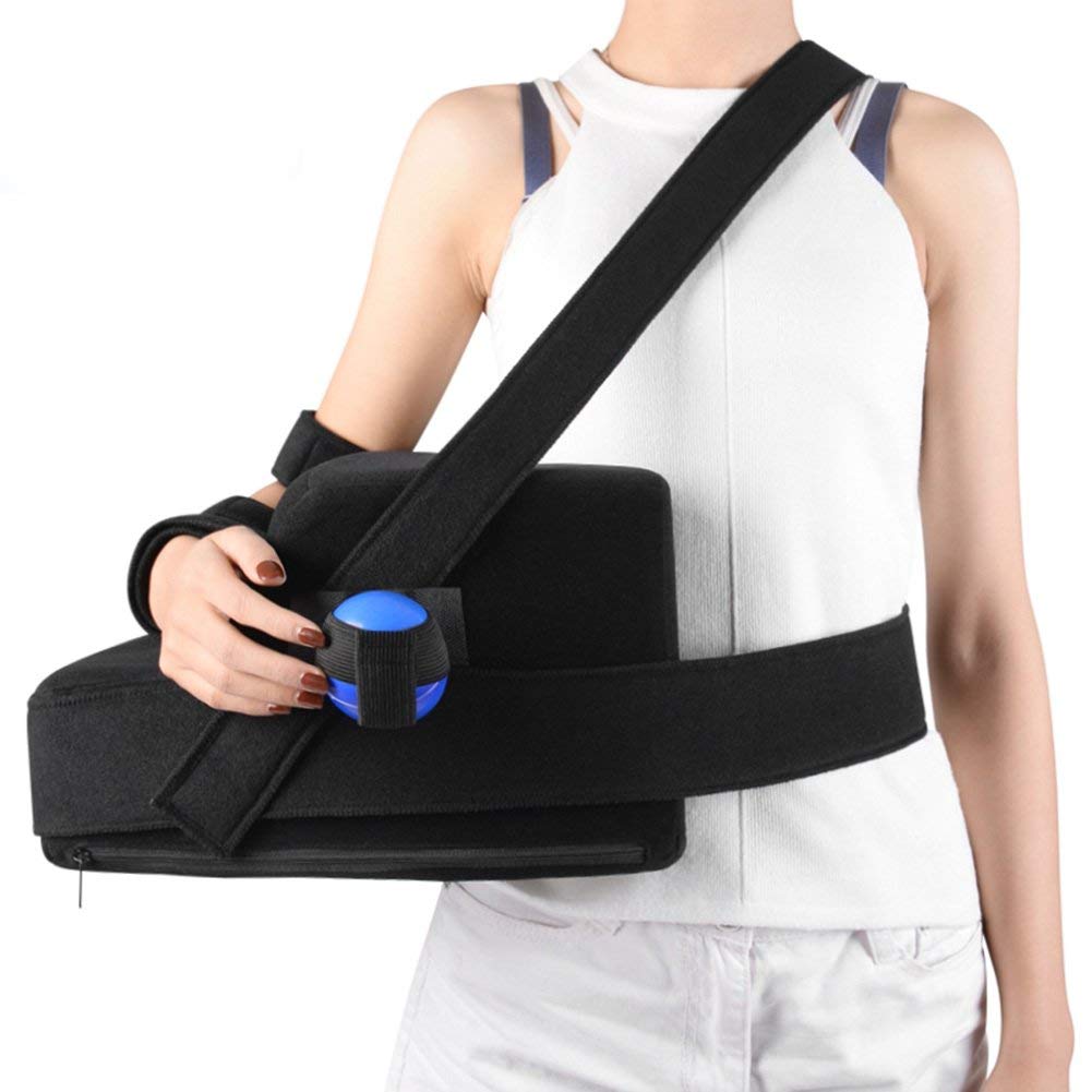 Inmovilizador de Hombro y Brazo Ajustable para rehabilitación por dislocación de la articulación del Hombro y el Brazo fracturado.Left