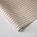 Tempaper x Charles Street Stripe Textured Removable Peel and Stick Wallpaper, 20.5 in X 16.5 ft, Made in The USA