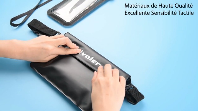 Pochette Telephone MR.LUYU Pochette Étanche Smartphone, Grande Capacité IPX8 Pochette Étanche Téléphone Sac Étanche Sac Etanche Nautique