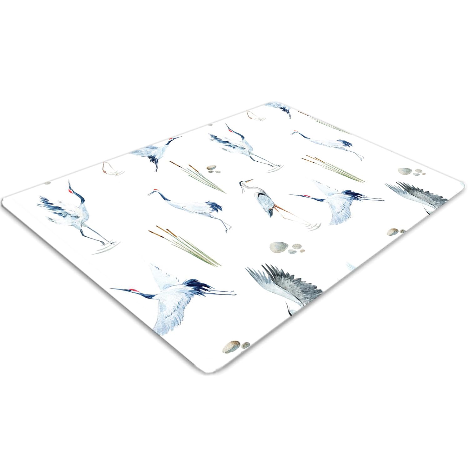 Tapis Chaise Protège-Sol Imperméable et Antidérapant en PVC Résistant 120x90 cm